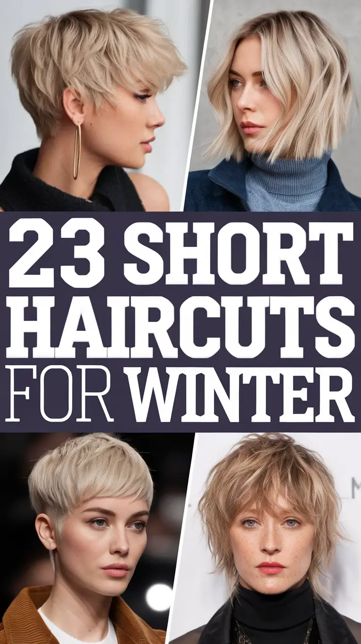 Short Haircuts for Winter 2025–2026: Cute & Stylish Ideas for Women