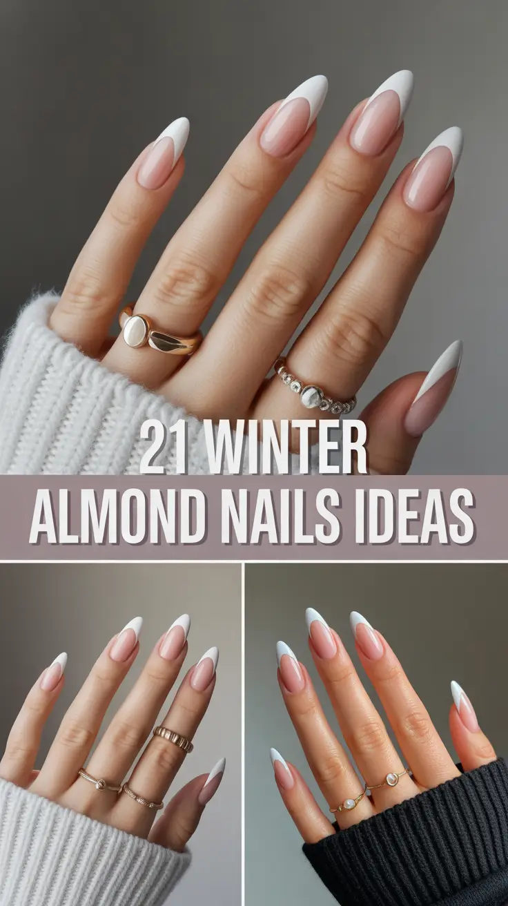 Winter Almond Nails Ideas 2025 – 2026: Classy, Cute & Colourful Designs to Try This Season