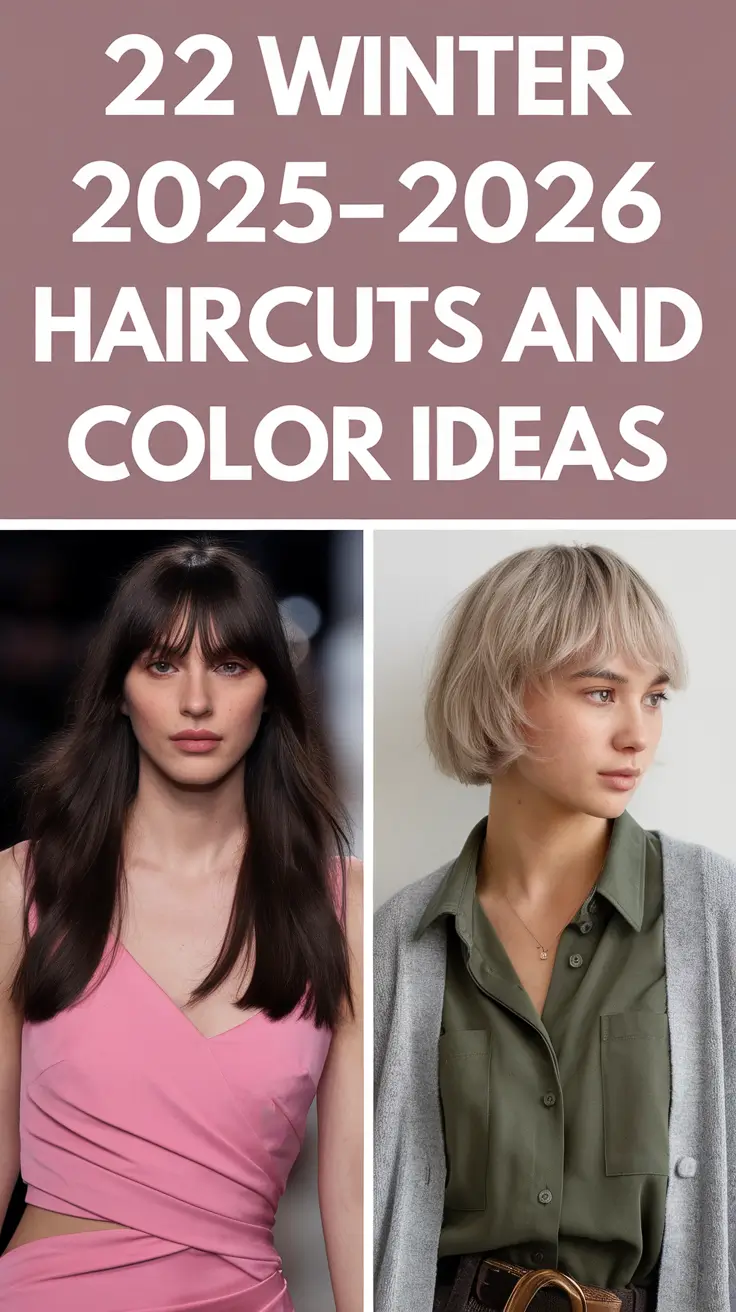 Winter 2025–2026 Haircuts and Color Ideas: The Chicest Looks to Try This Season