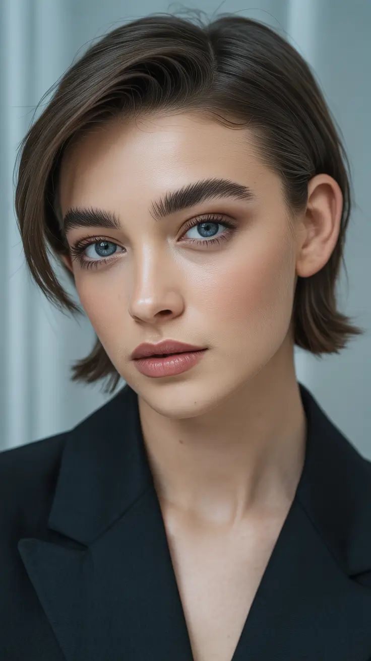 Short Haircuts for Winter 2025-2026 Effortless Tapered Bob
