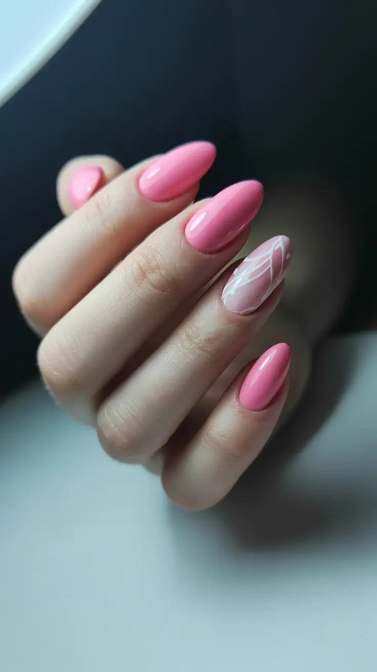 Simple Winter Nails 2025–2026 Petal Pink Serenity