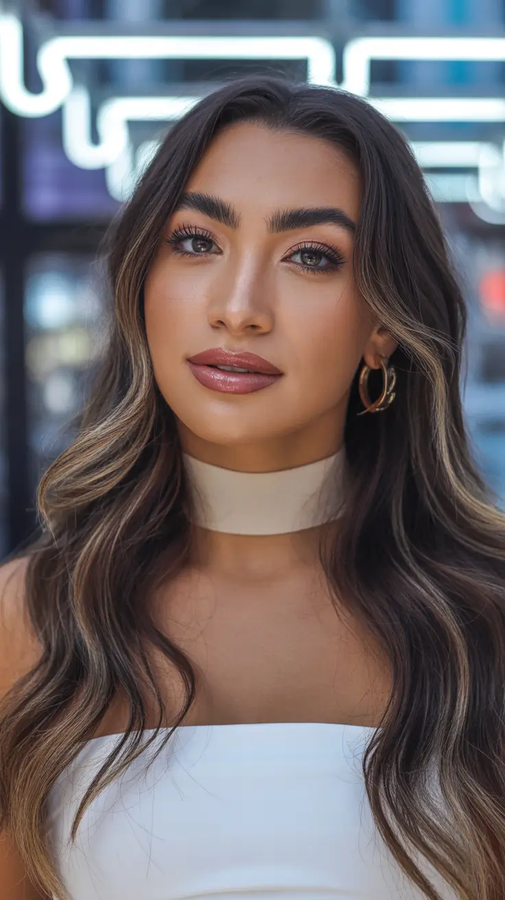 Winter 2025-2026 Haircuts and Color Ideas Bronde Balayage with Lived-In Layers