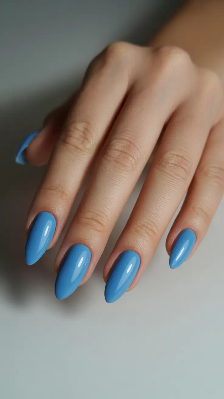 winter almond nails ideas 2025-2026 Sky Blue Serenity