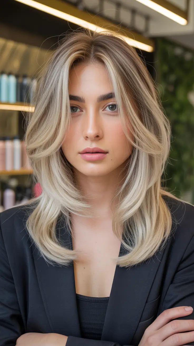 Winter Hair Colors 2025-2026 Trends & Styles Cool Vanilla Layers