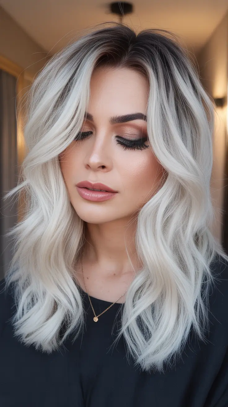 Winter Hair Colors 2025-2026 Trends & Styles Bright Nordic Blonde