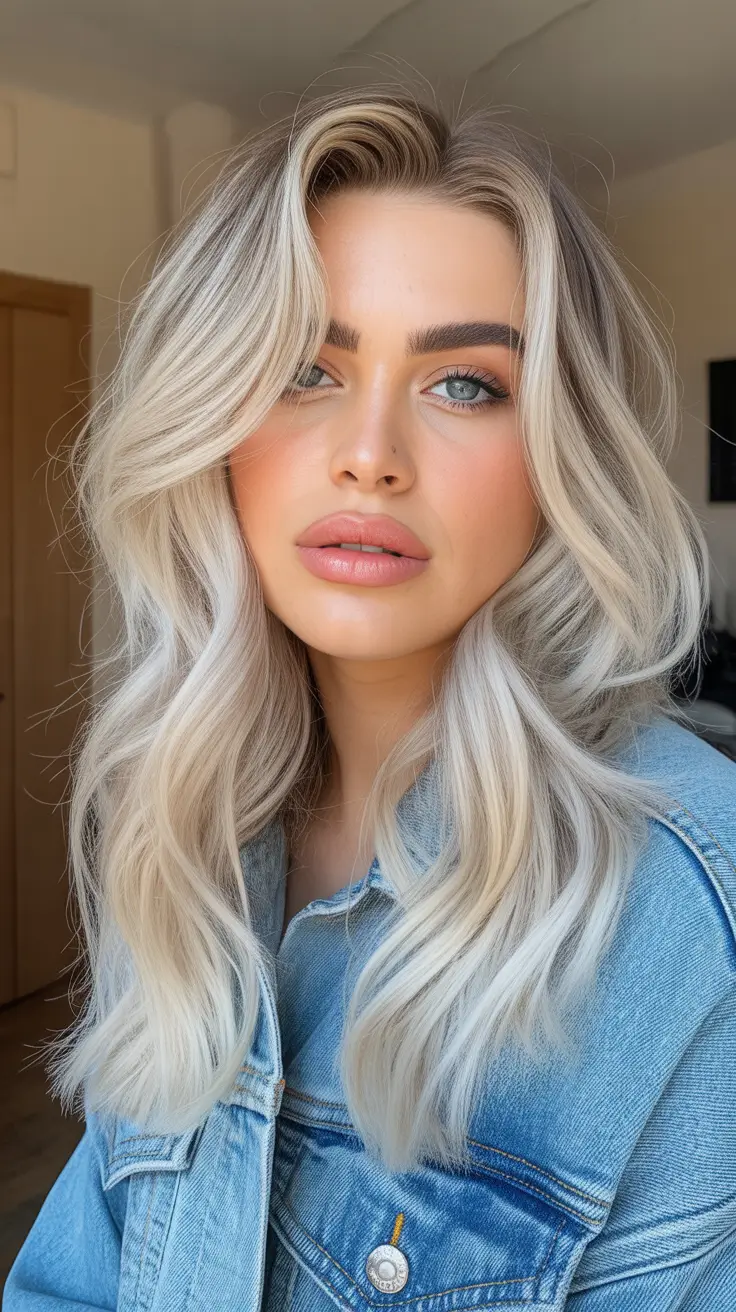Winter Hair Colors 2025-2026 Trends & Styles Soft Vanilla Ice