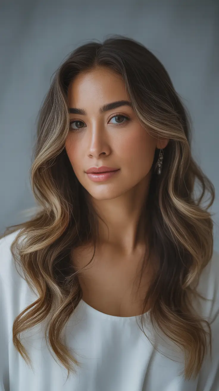 Winter Hair Colors 2025-2026 Trends & Styles Hazelnut Balayage Glow