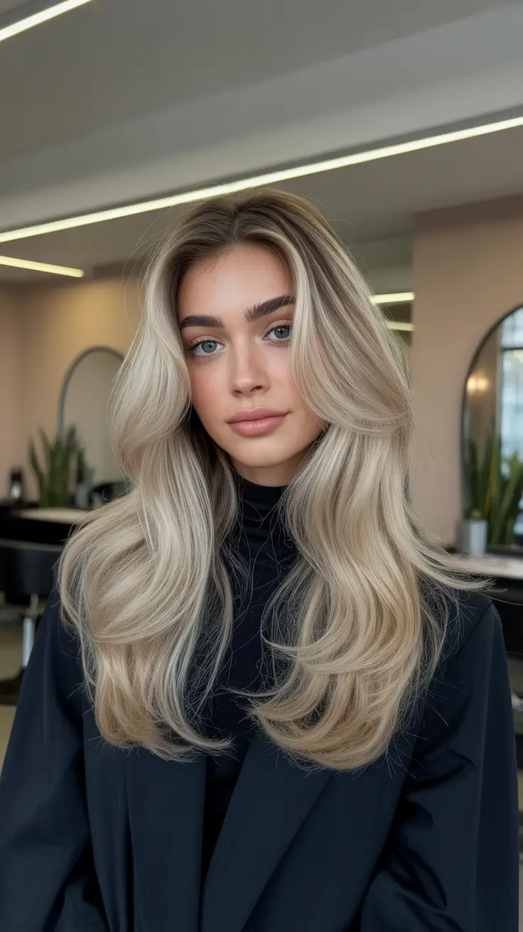 winter hair colors for blondes ideas 2025 - 2026 Soft Sand Blonde Layers