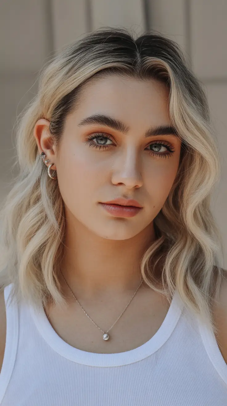 winter hair colors highlights ideas 2025 - 2026 Buttercream Blonde Bob