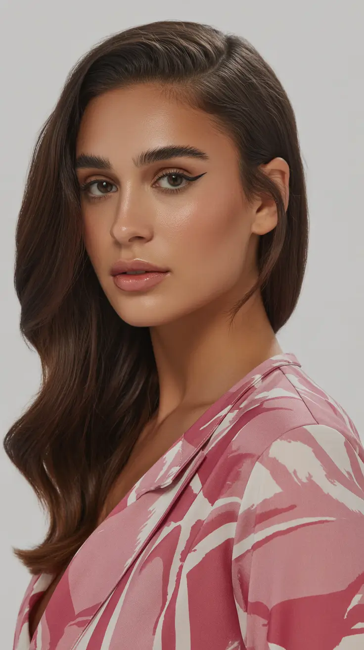 Winter Haircuts 2025-2026 Trends & Styles Side-Swept Waves