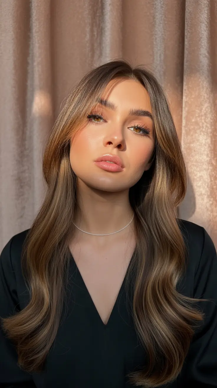 Winter Haircuts for Round Faces 2025-2026 Style Guide Honey Light Waves