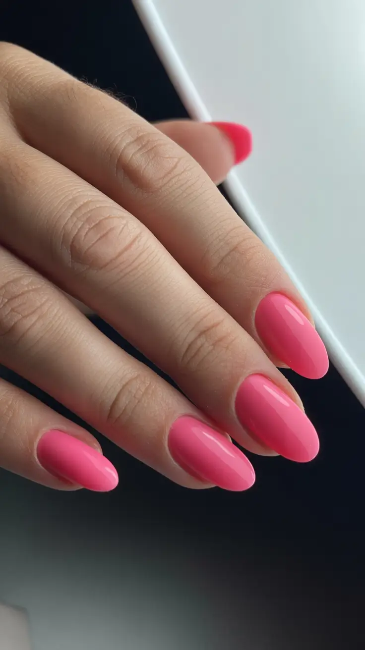 winter nails ideas 2025 - 2026 Frosted Pink Glow