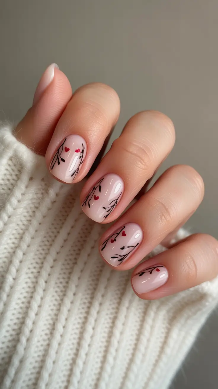 winter nails ideas 2025 - 2026 Whispered Love