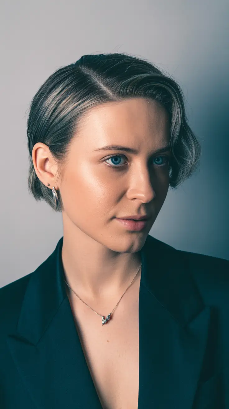 Winter Pixie Haircuts 2025-2026 Trends Frosted Silver Edge