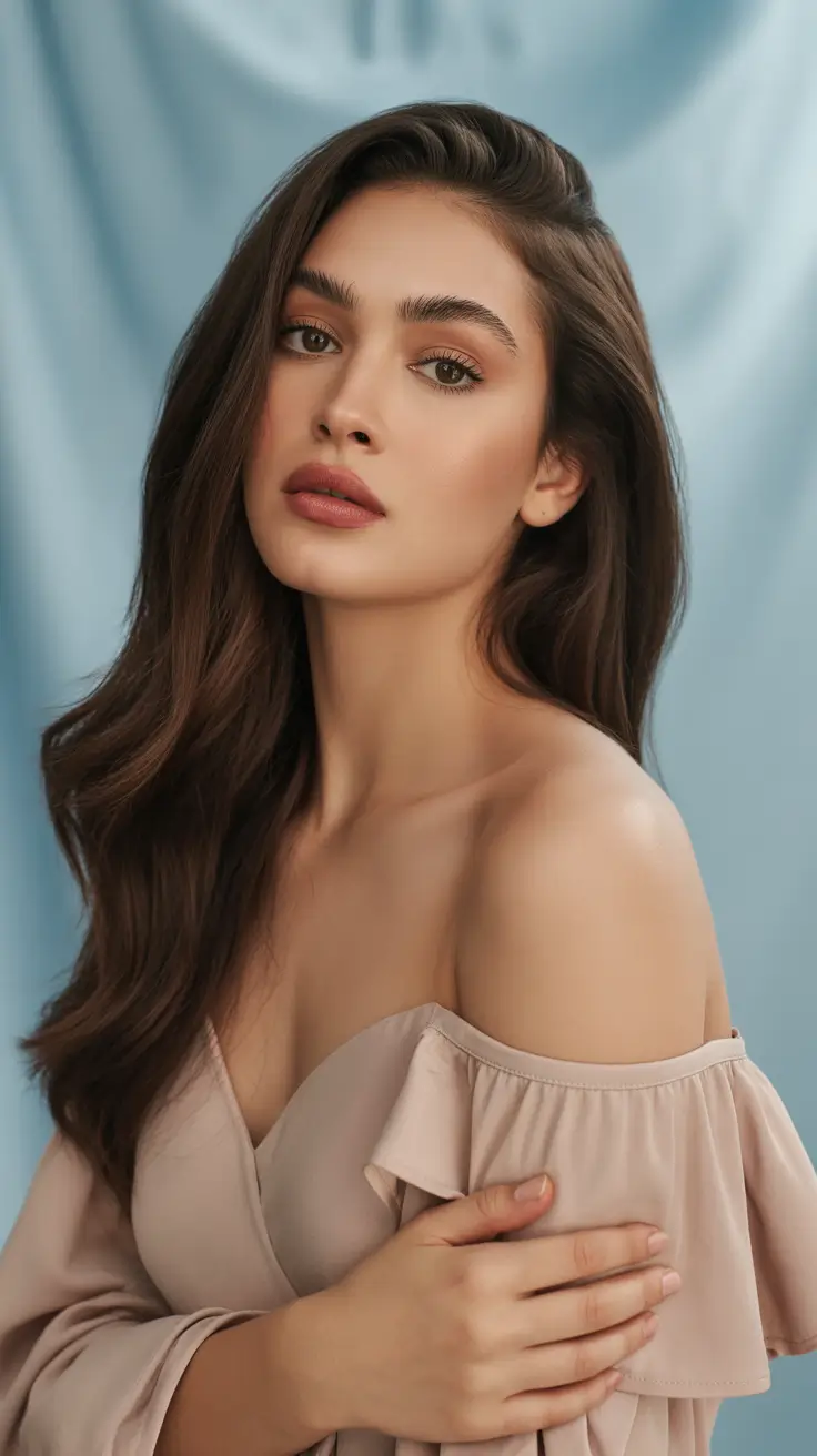 2026 hair color ideas Cinnamon Gloss Brunette