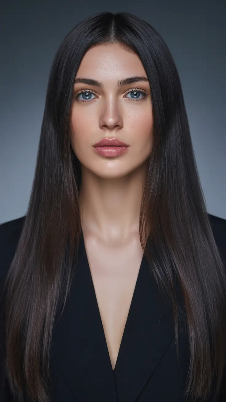 2026 hair color ideas Espresso Glass Shine