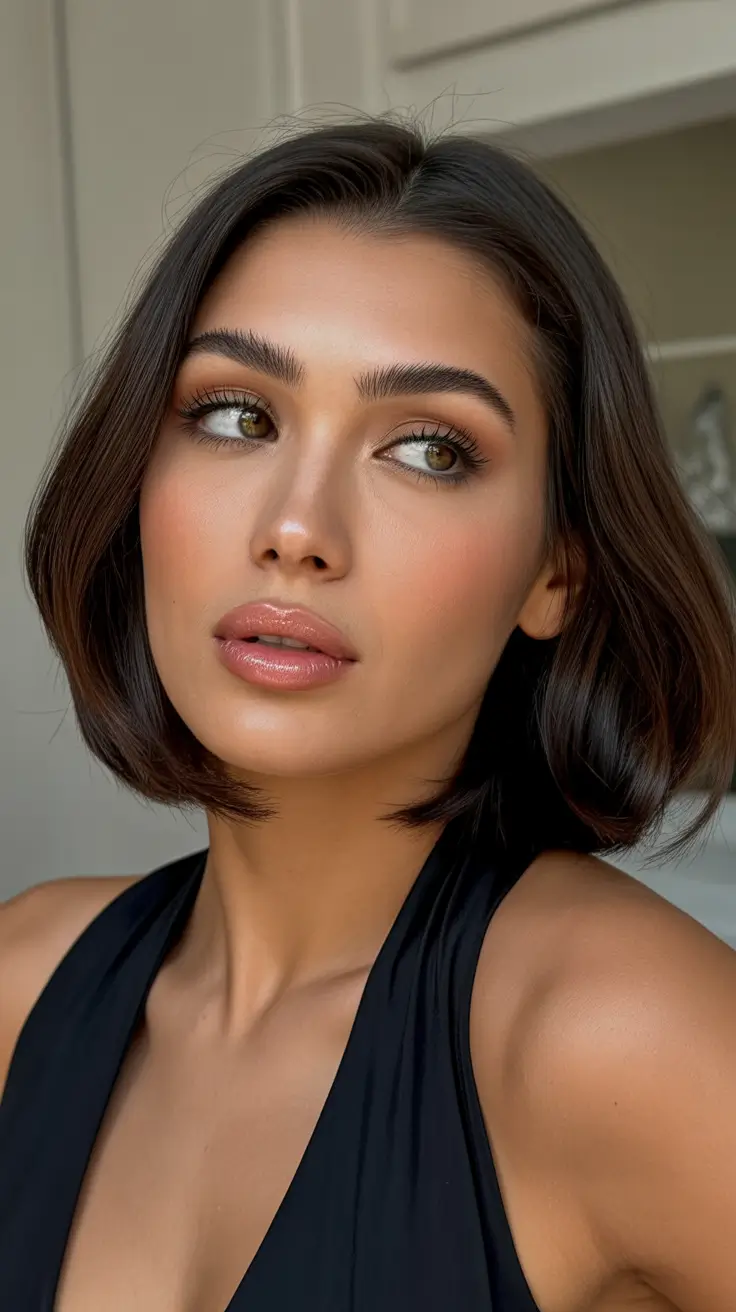 2026 hair color ideas Rich Espresso Bob