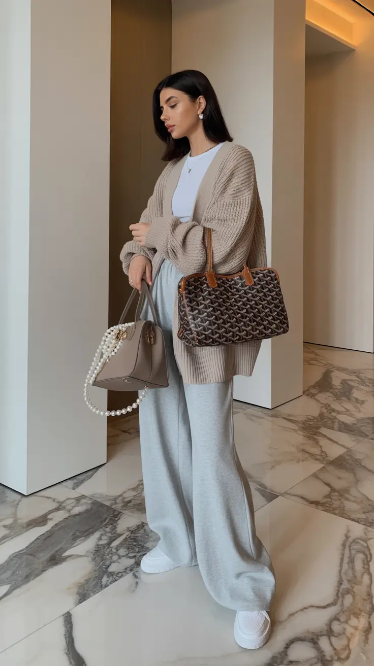 Airport travel outfits 2026 Cozy Luxe for Takeoff