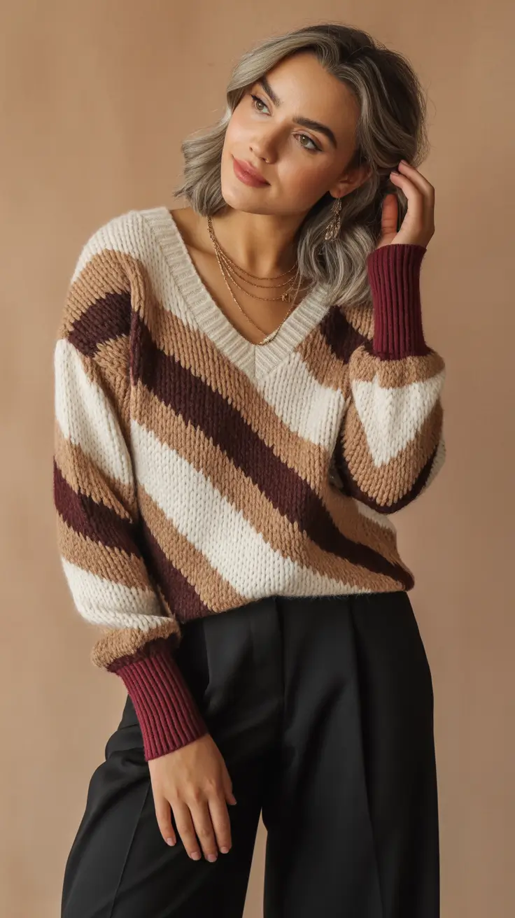 Best outfit ideas 2026 Striped Comfort