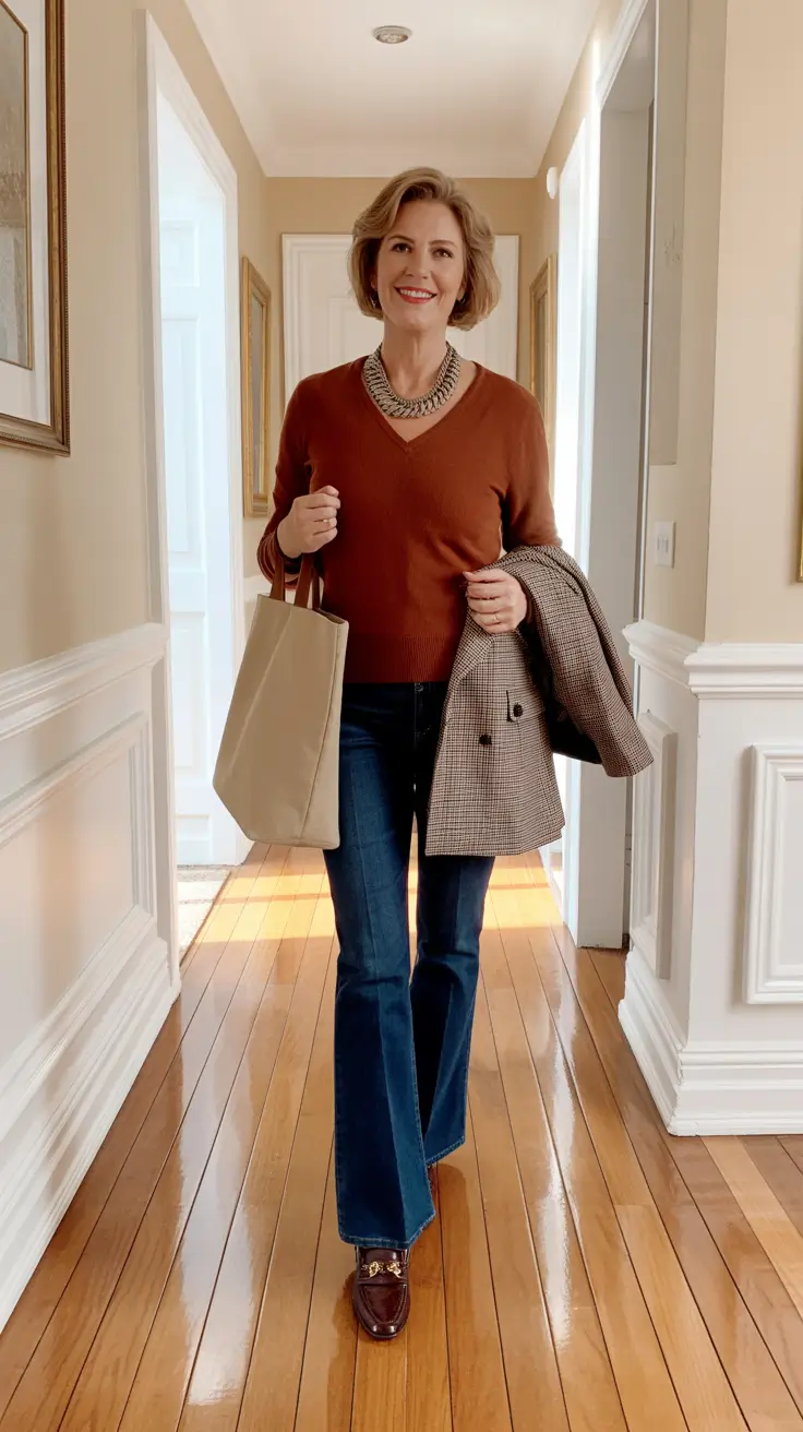 best outfits for women over 50 in 2026 Refined Neutrals for Everyday Elegance