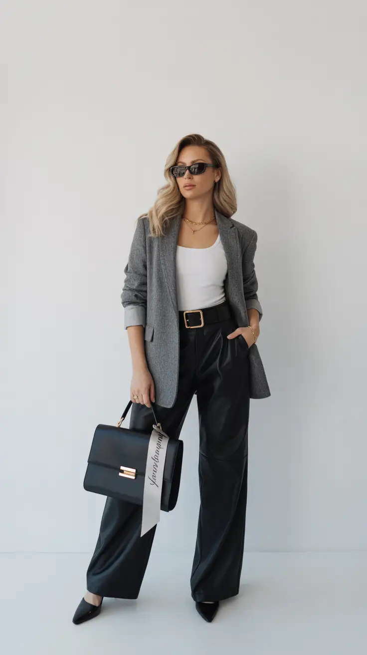 Best trendy outfits for women 2026 Timeless Edge with a Modern Twist