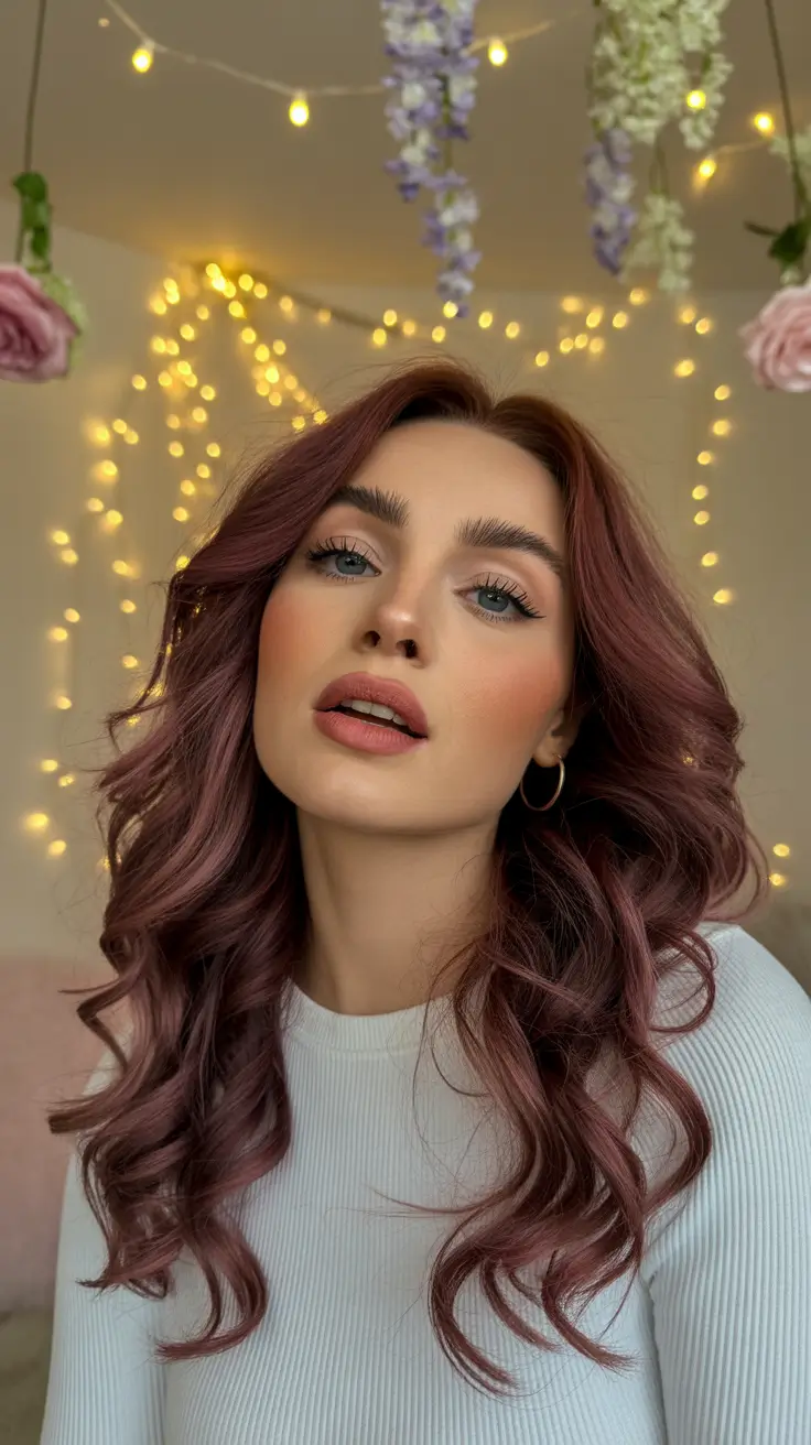 brown hair colors 2026 Rosewood Dream