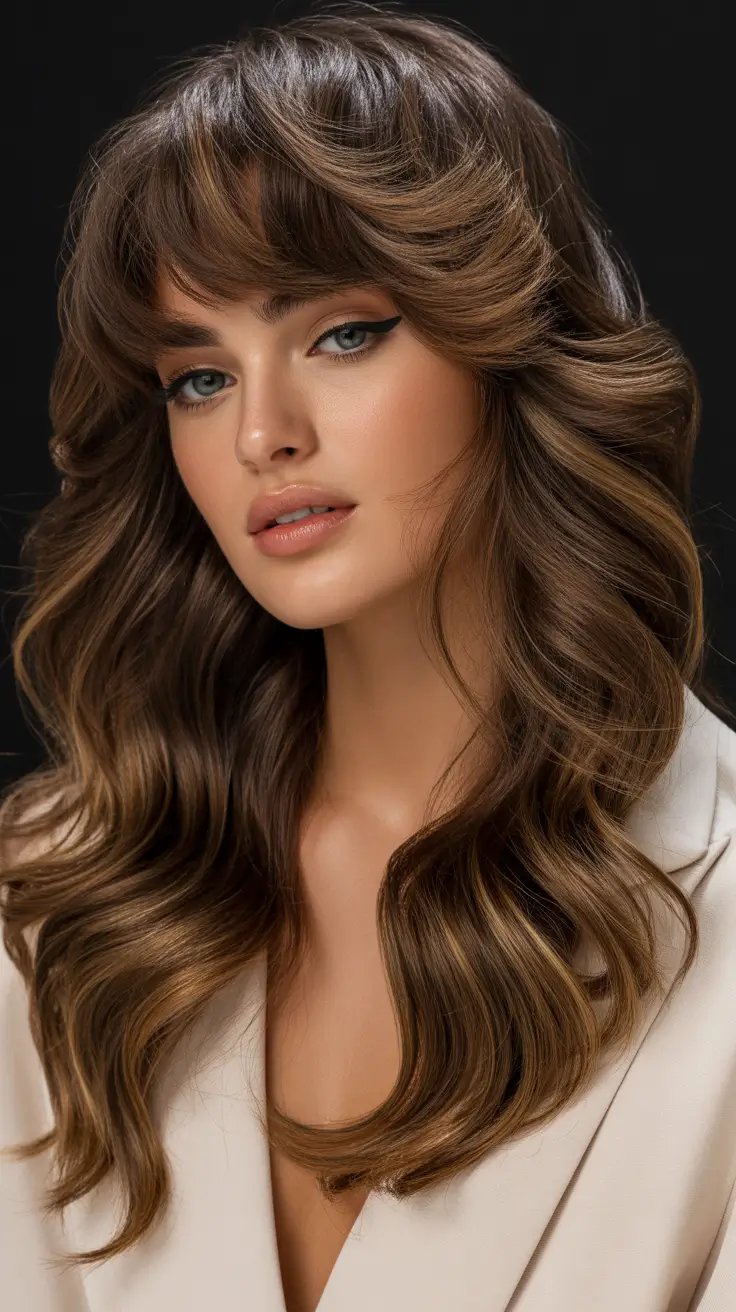 brown hair colors 2026 Teddy Bear Balayage