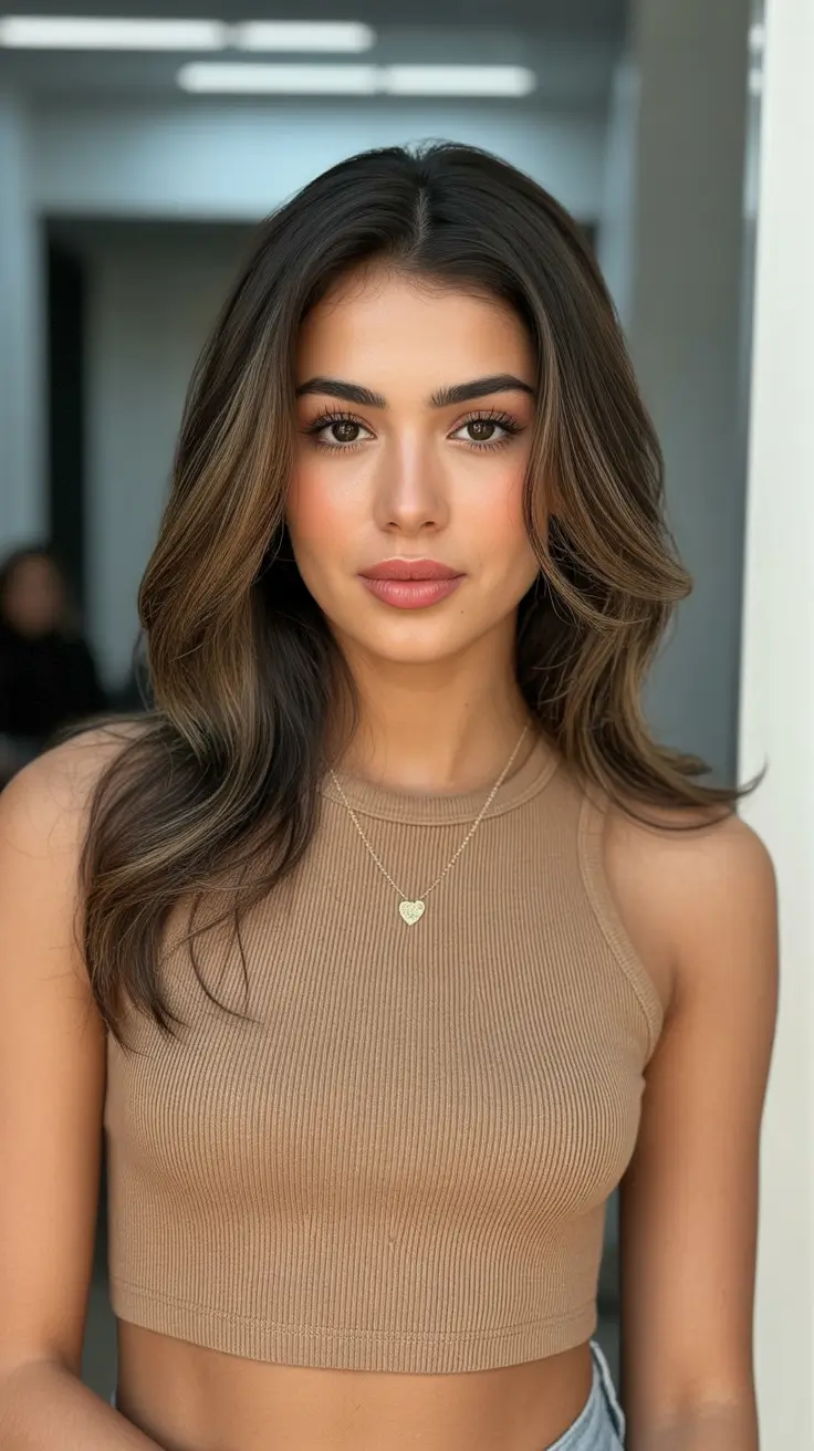 Brunette hair color 2026 trends Golden Neutral Brunette