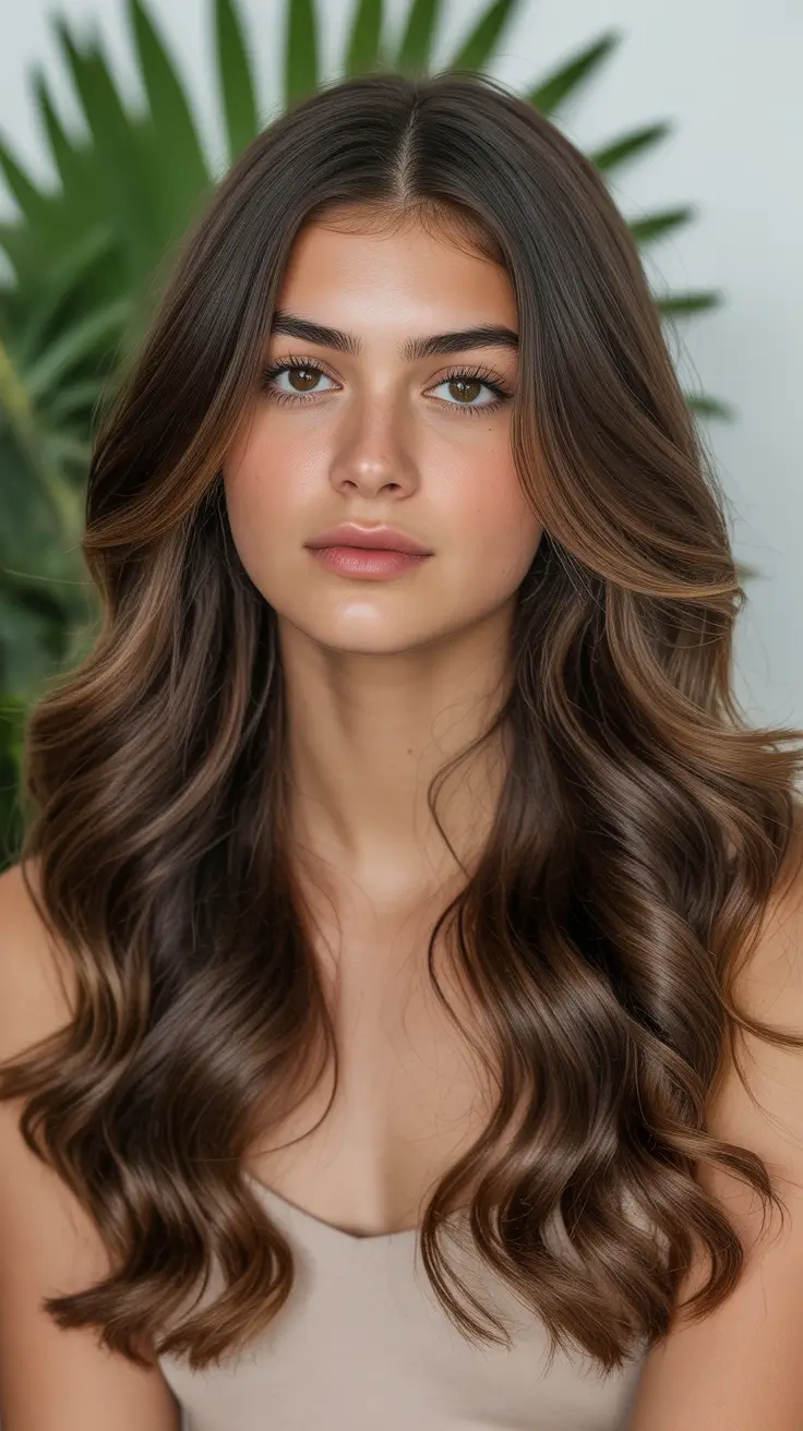 Brunette hair color 2026 trends Honey-Soft Balayage