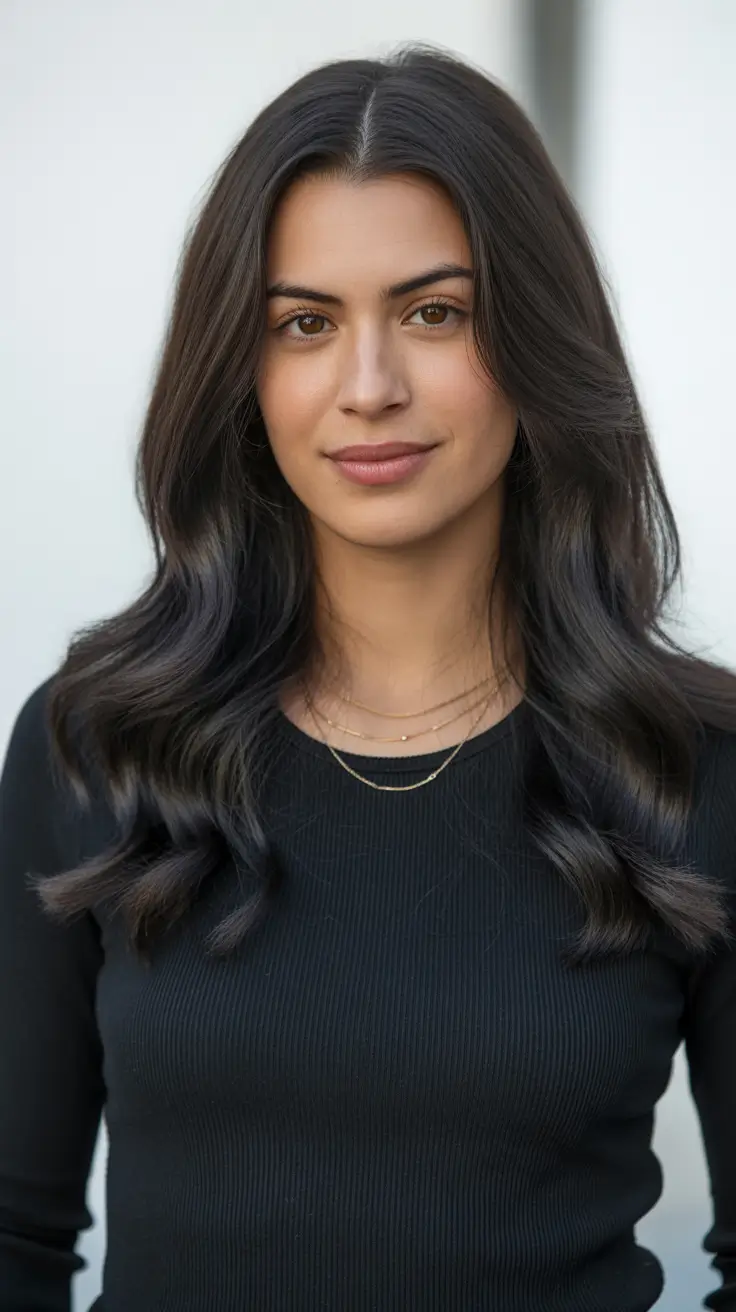 Brunette hair color 2026 trends Deep Cocoa Waves