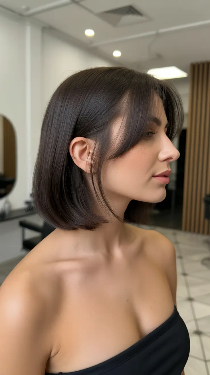 Brunette hair color 2026 trends Soft Espresso Bob