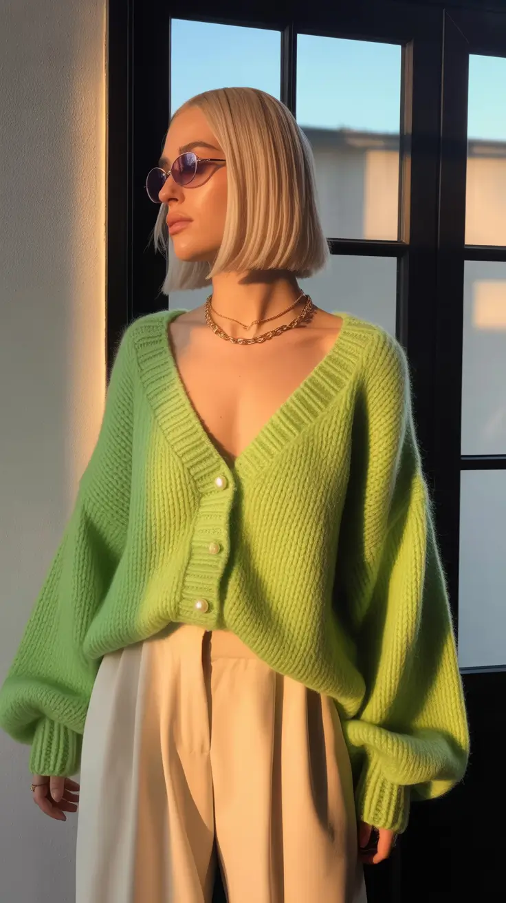 Casual outfits for women 2026 Soft Lime Energy