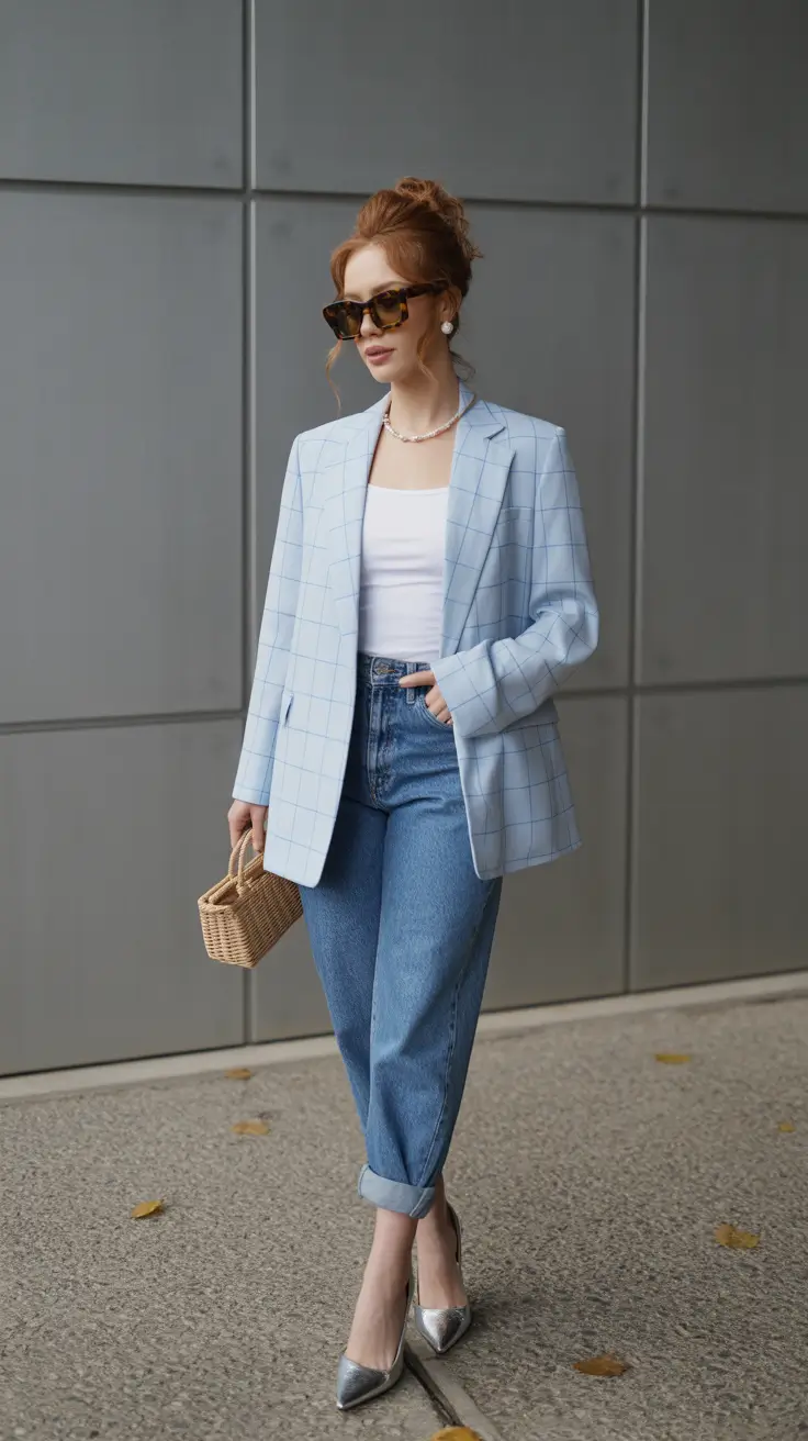 Casual outfits for women 2026 Powder Blue Ease