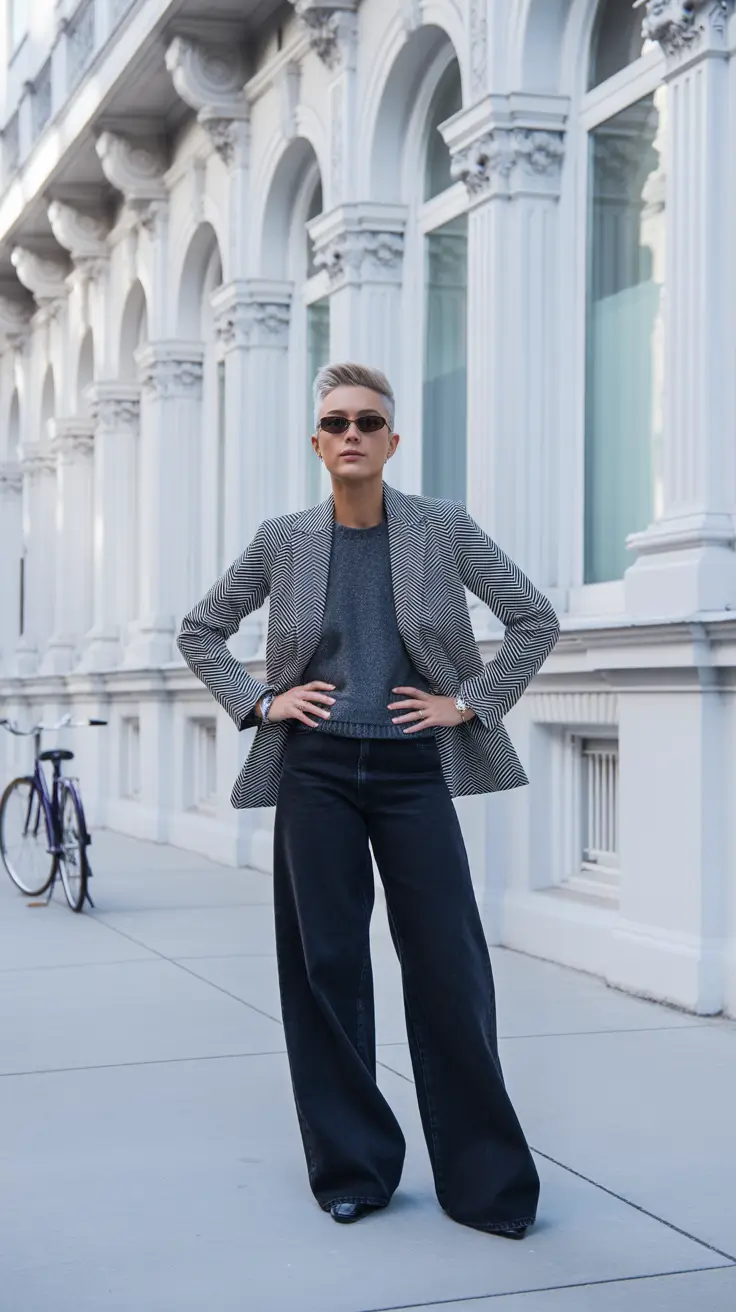 Casual outfits for women 2026 Monochrome Power