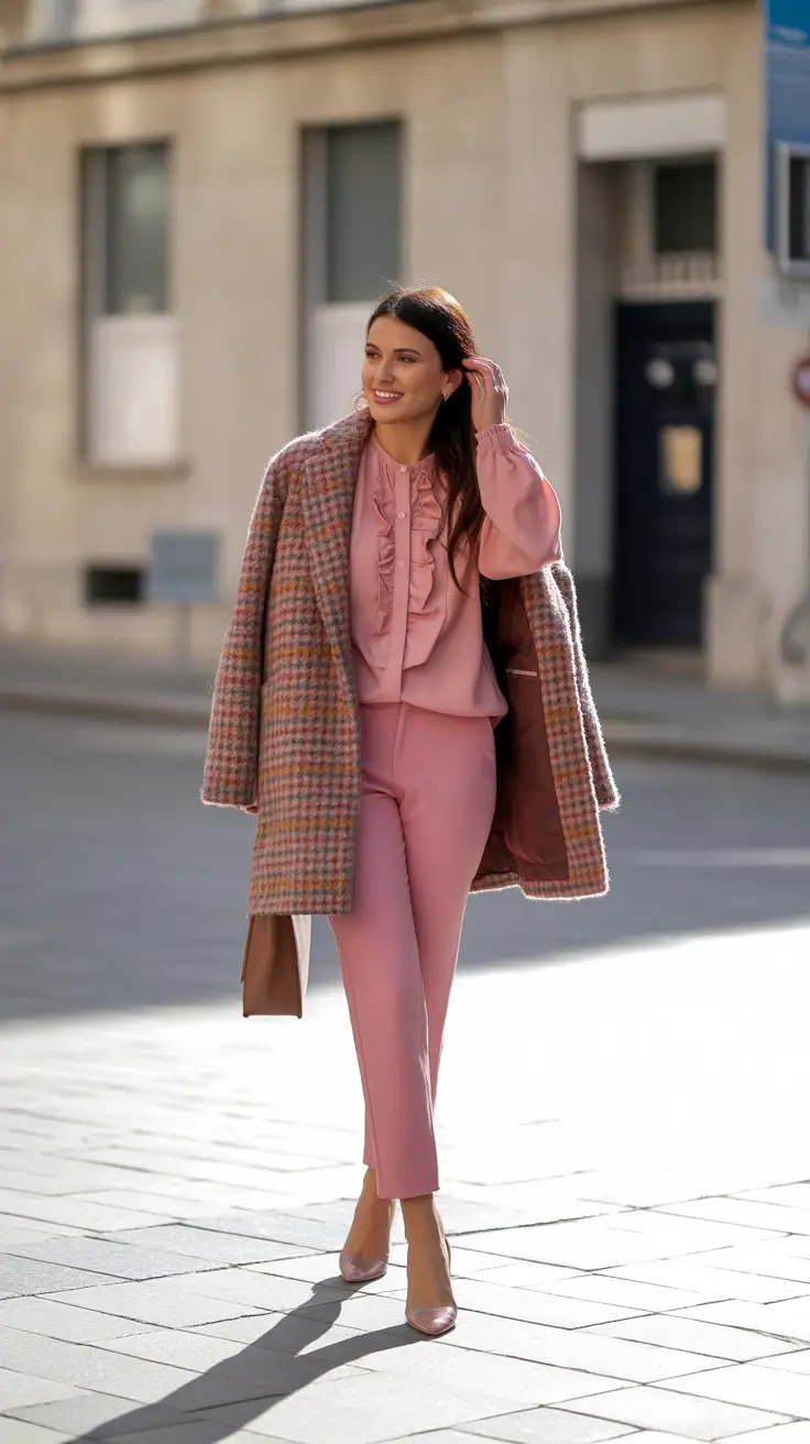 Cute mom outfits 2026 Soft Pink Power