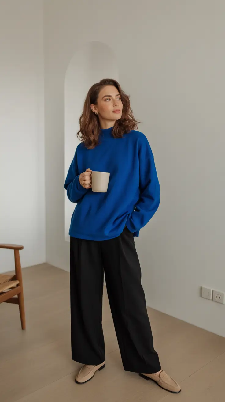 Cute outfits for women 2026 Electric Blue and Effortless Cool