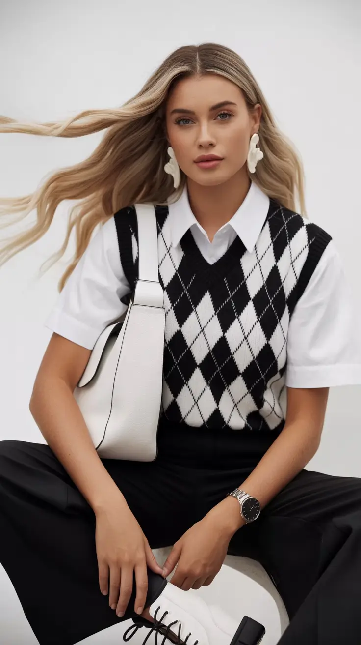 Cute y2k outfits 2026 Preppy Chic Remix