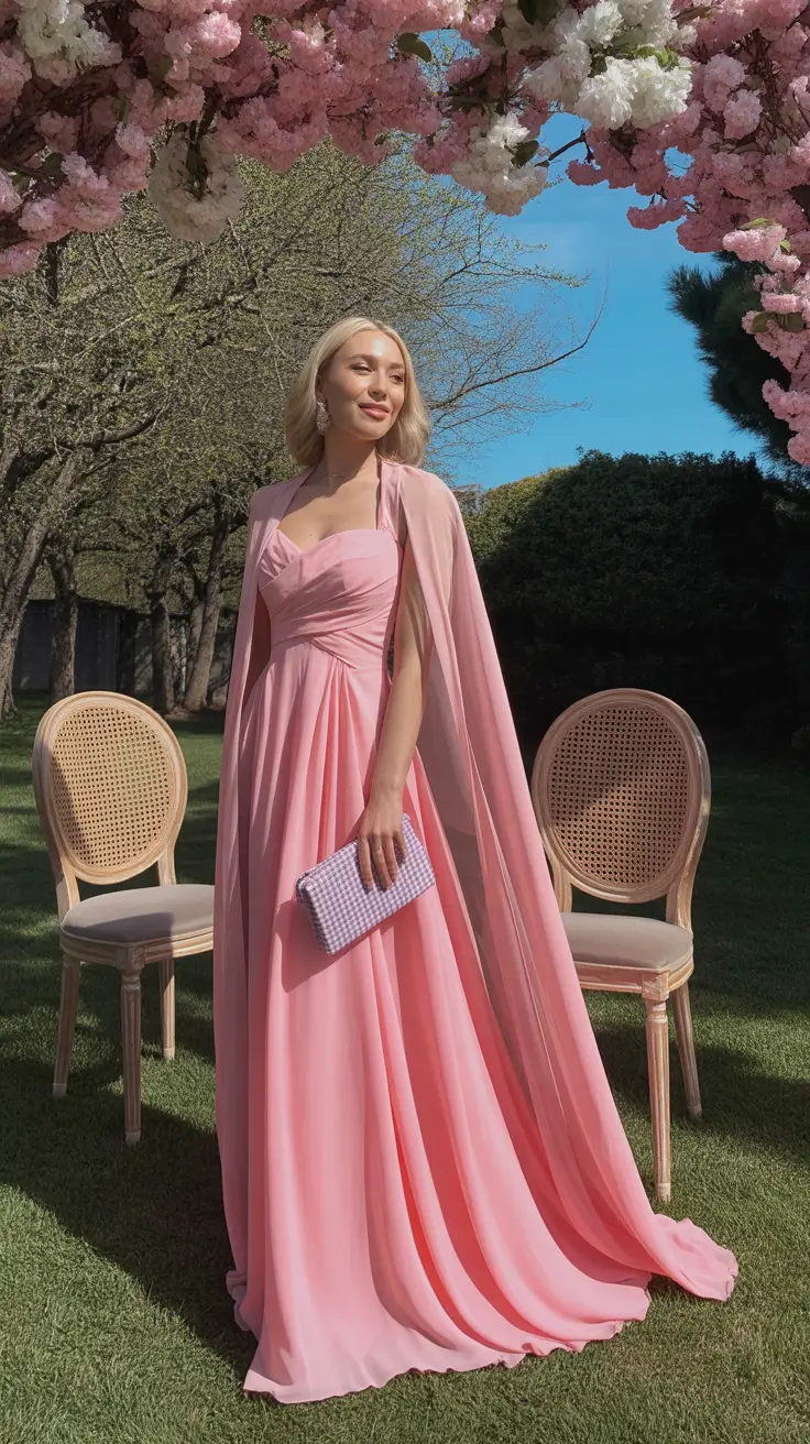 Elegant wedding guest outfits 2026 Blush Bloom