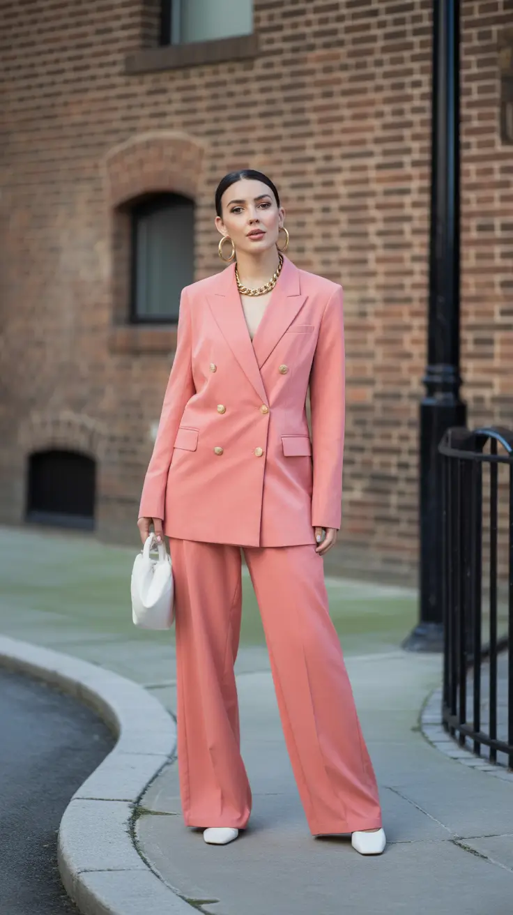 Elegant wedding guest outfits 2026 Coral Tailoring