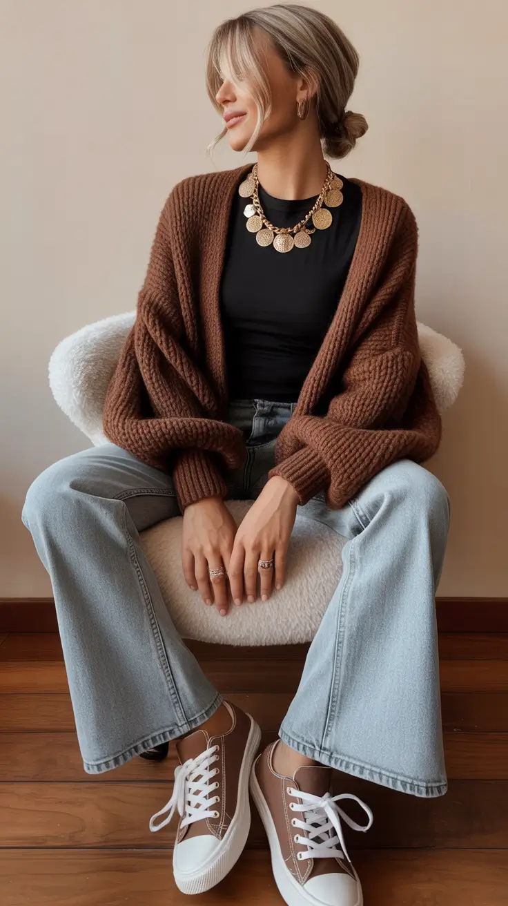 Everyday outfit ideas 2026 Warm Brown Serenity