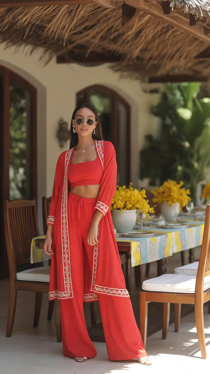 Everyday outfit ideas 2026 Sunset Resort Glow