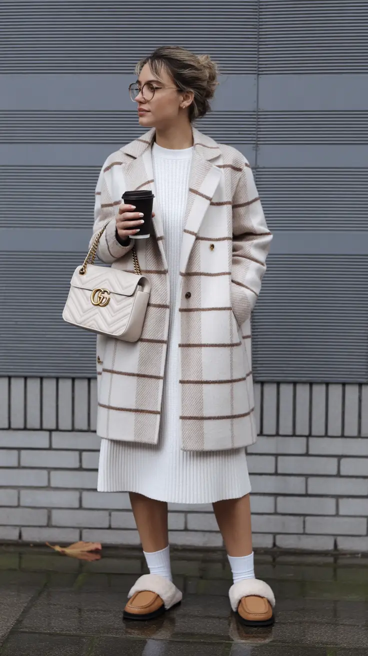 Everyday outfit ideas 2026 Soft Check Serenity