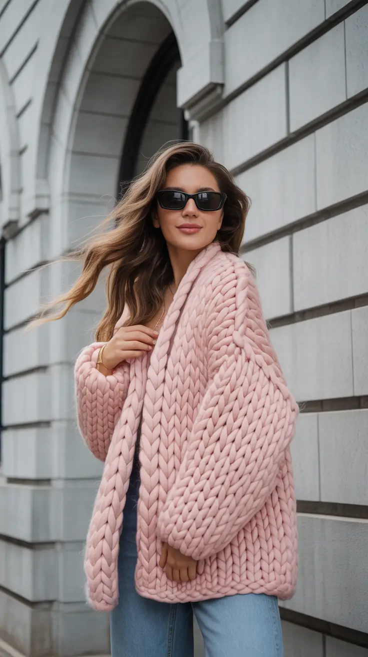 fashion outfits inspo for women 2026 Chunky Blush Comfort
