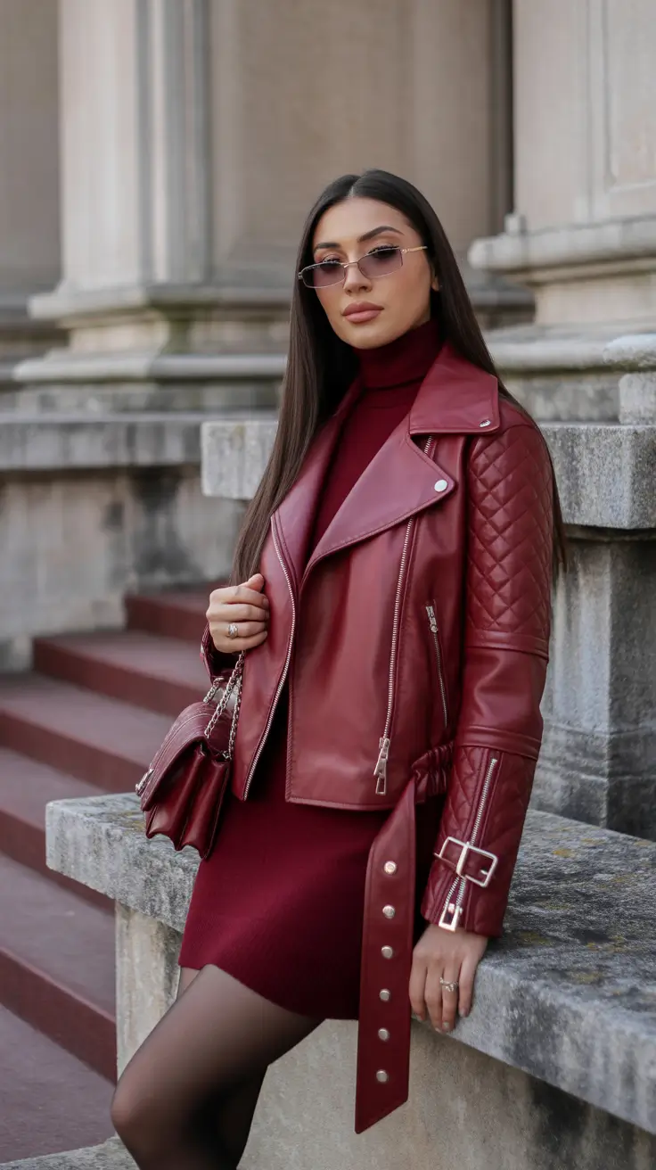 fashion outfits inspo for women 2026 Crimson Confidence