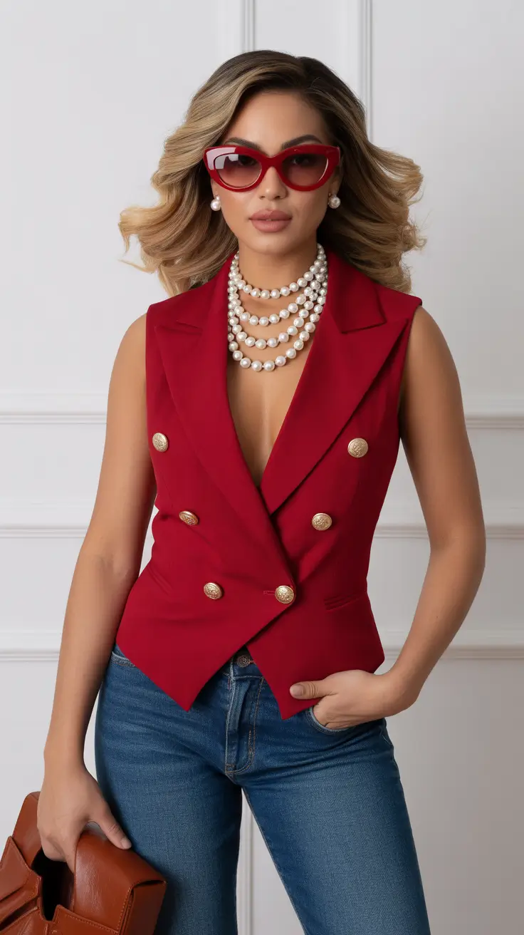 fashion outfits inspo for women 2026 Retro Chic with a Twist