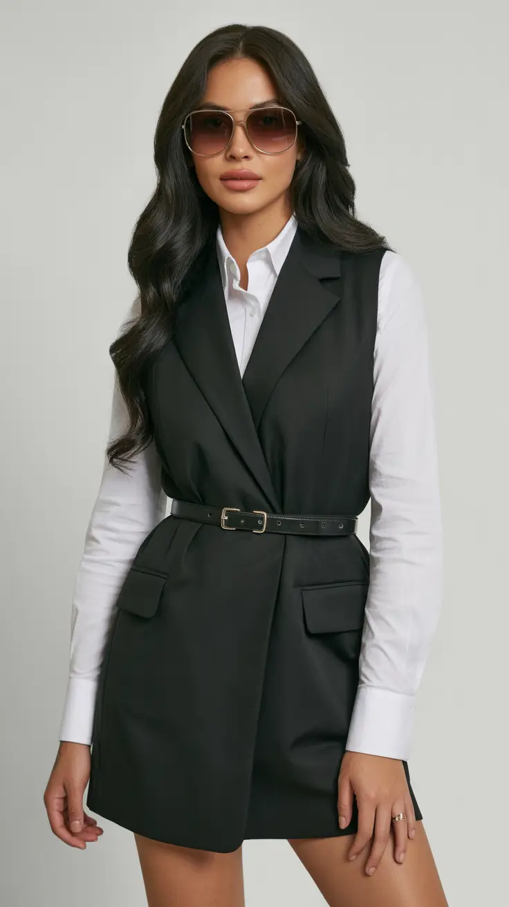 fashion outfits inspo for women 2026 Classic Meets Cool