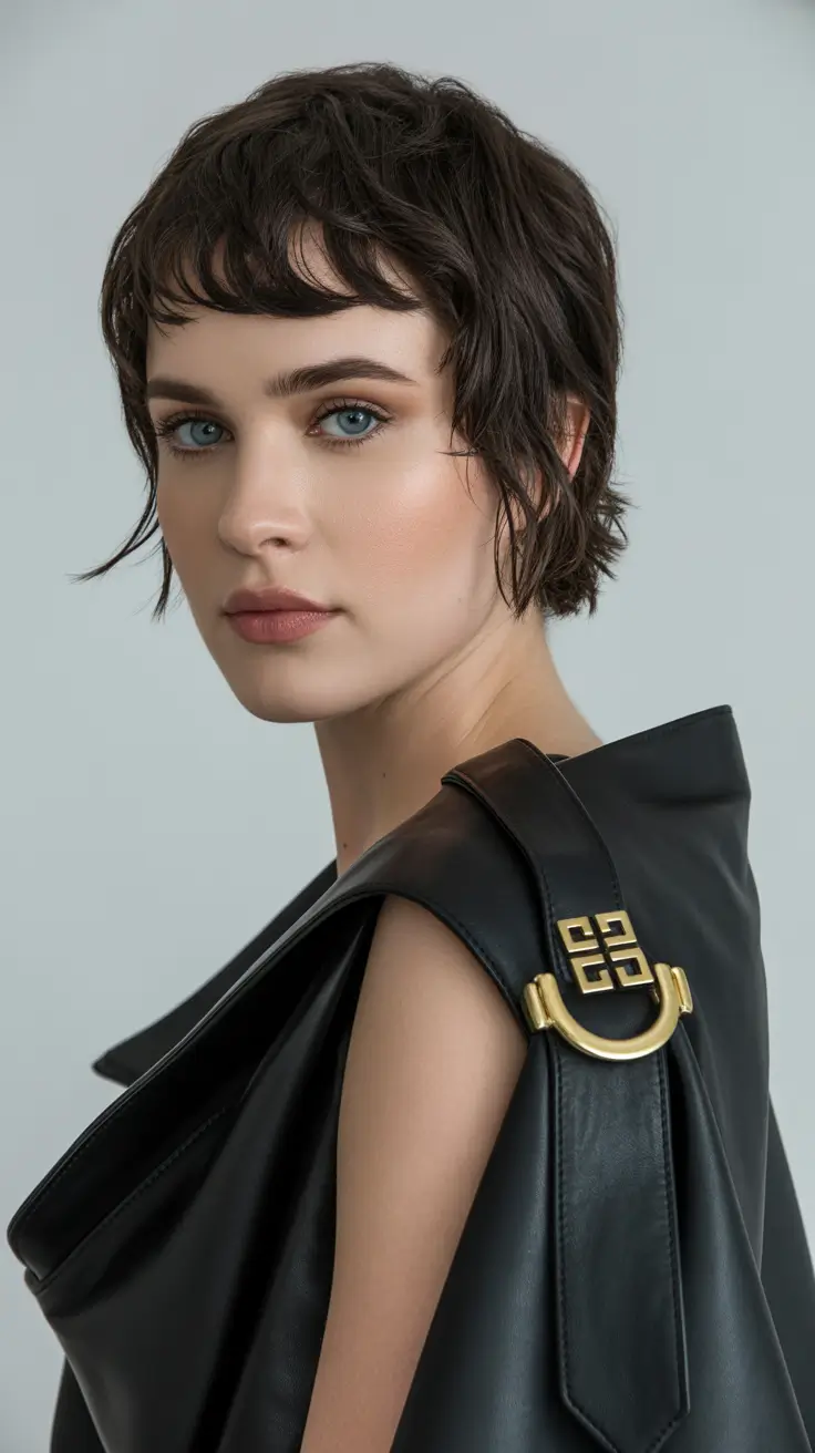 Hair color ideas to look younger 2026 Chic Dark Crop