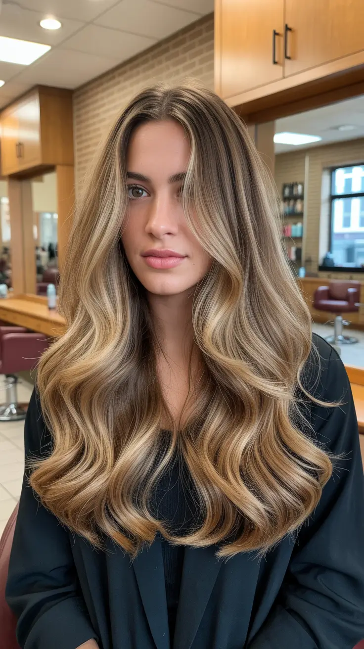 Hair color ideas to look younger 2026 Golden Mocha Melt