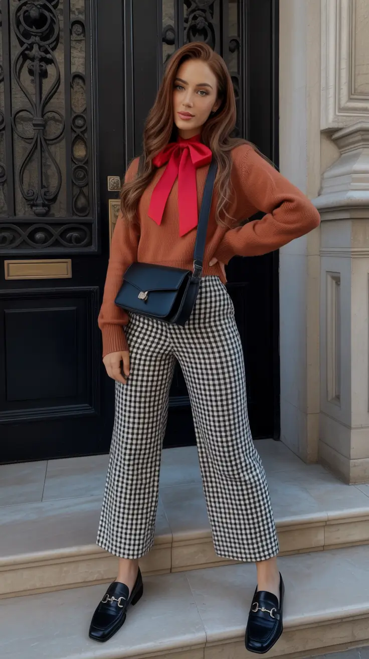 New York style inspiration 2026 Playful Elegance in Autumn Tones