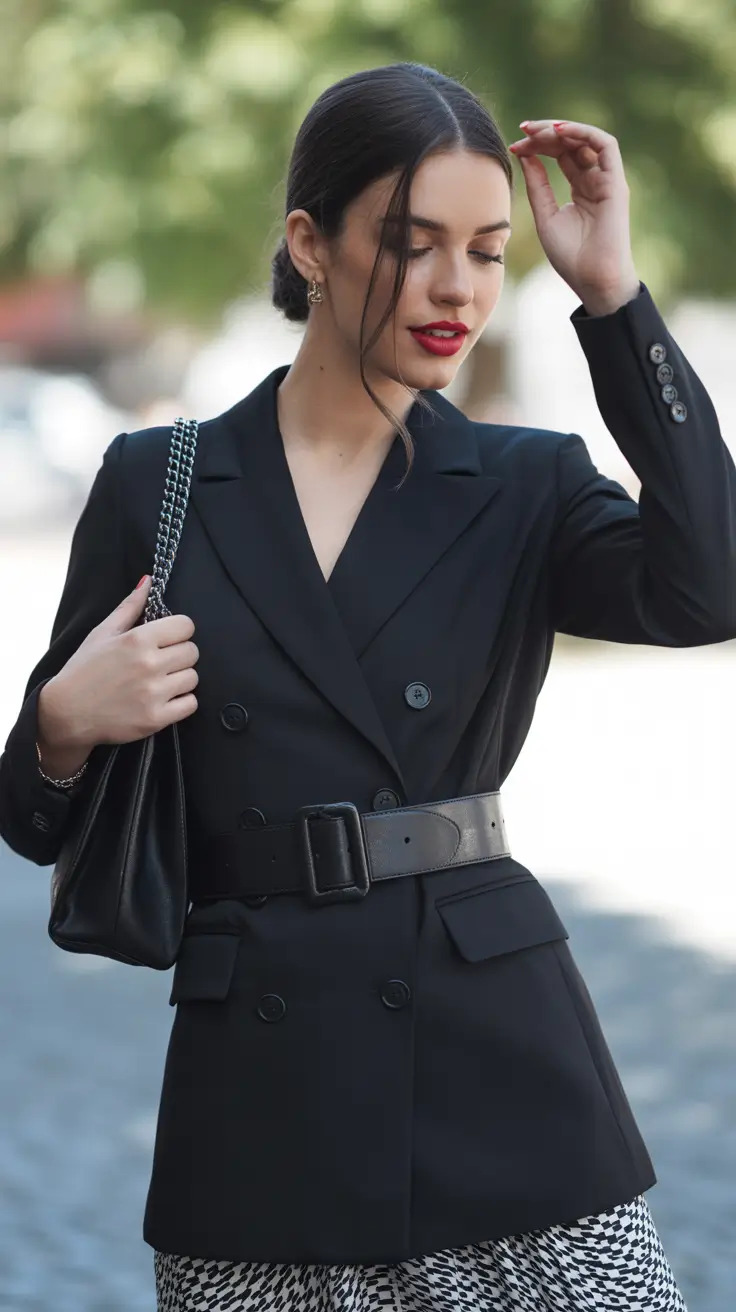 old money outfits for women 2026 Timeless Strength in Black